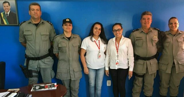 Empresa Cmoc International Brasil, firma parceria com 18° Batalhão de Polícia Militar