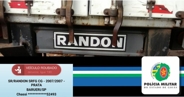 Veículo roubado é localizado em Posto de Combustível às margens da GO 330