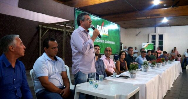 Encontro Regional do PMDB na cidade de Buriti Alegre