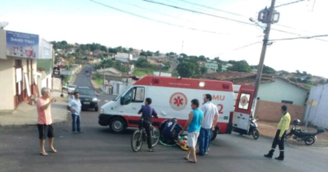 Flagrante de acidente de trânsito nesta manhã de terça-feira