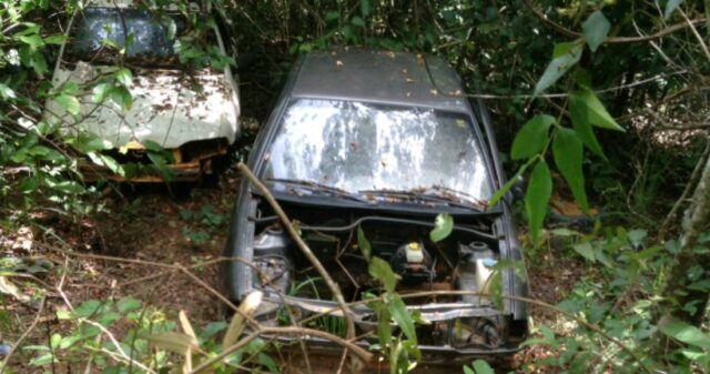Polícia localiza desmanche de veículos na zona rural de Ouvidor