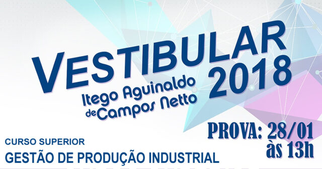 Itego de Catalão abre vestibular para o Curso de Produção Industrial