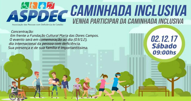 Participe da Caminhada Inclusiva, Aspdec