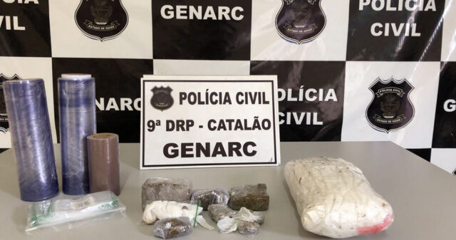 Polícia Civil prende mais um traficante de drogas em Catalão