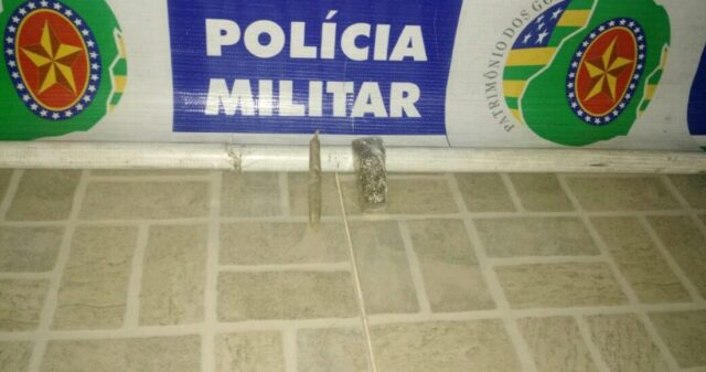 Polícia militar apreende suspeito com entorpecentes