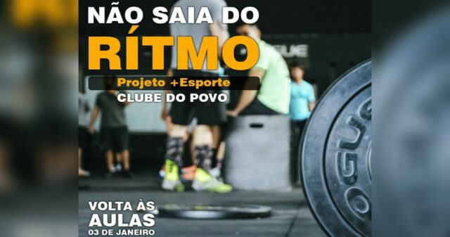 Aulas do Projeto Mais Esporte já estão de volta