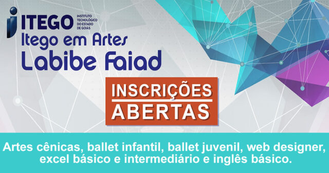 Últimas vagas para cursos gratuitos no Itego em Artes Labibe Faiad