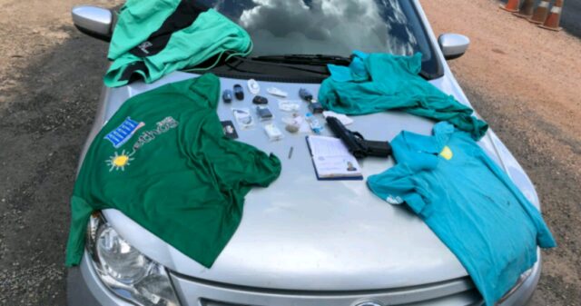 CPR recupera veículo e objetos provenientes de roubo a uma loja em Ipameri