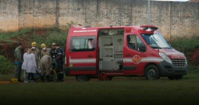 GRAVE ACIDENTE ENVOLVENDO UMA MOTOCICLETA NA GO 330, ENTRE PIRES DO RIO/URUTAÍ