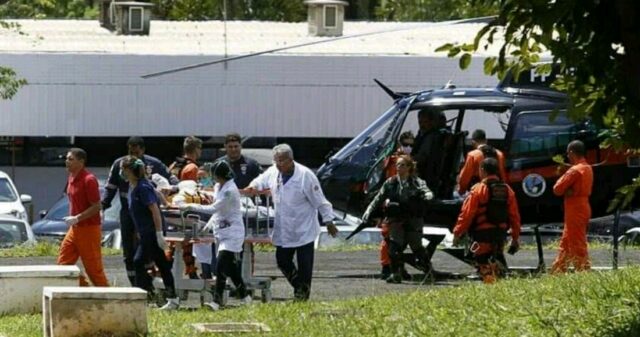 Grave acidente entre ônibus e carreta deixa vários mortos e feridos na BR-020, em Formosa