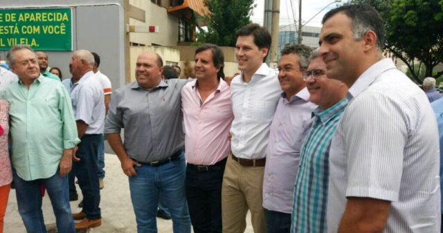 Presidente da Câmara de Catalão Deusmar Barbosa participa de inauguração de diretório em Goiânia