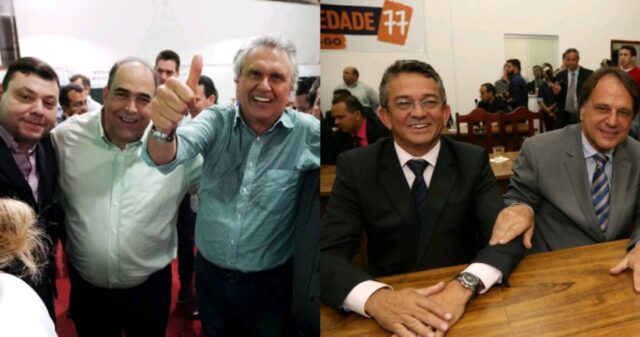 Percorrendo pelo estado de Goiás, um pelo partido Democratas o outro pelo partido MDB