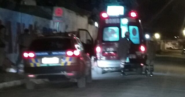 Queda de moto no Bairro São Francisco