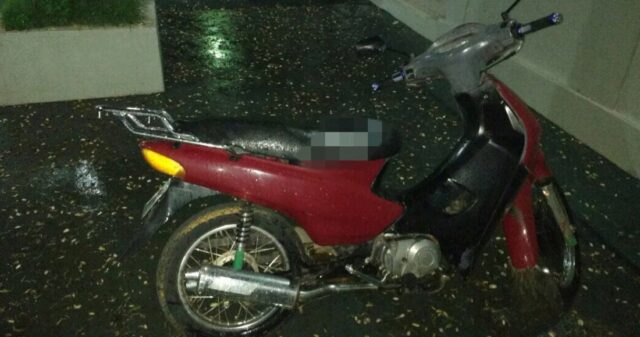 Polícia Militar em Ipameri recupera moto com chassi adulterado conduzida por adolescente