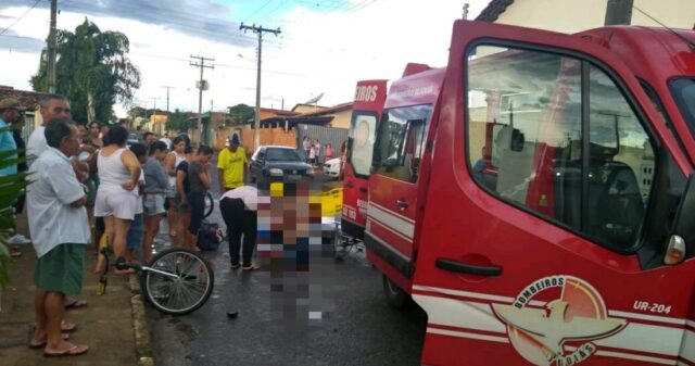 Criança é atropelada e condutor foge em prestar socorro, em Catalão