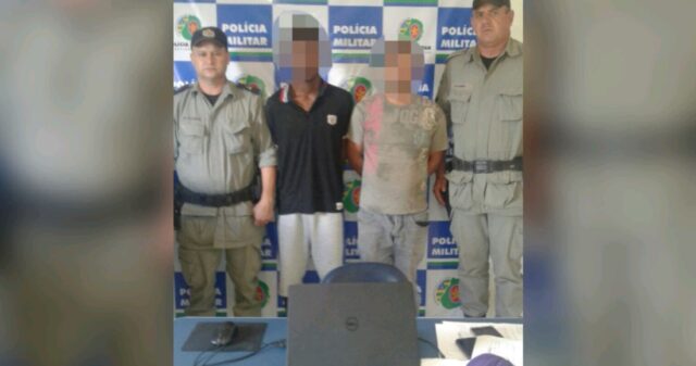 Em Campo Alegre de Goiás, PM prende em flagrante receptador e homem suspeito por furto.