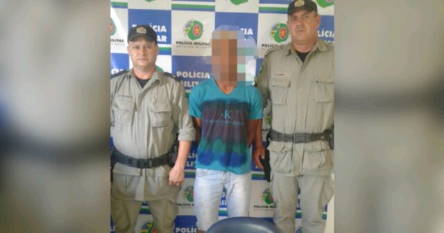 Foragido da justiça é recapturado pela PM em Campo Alegre de Goiás