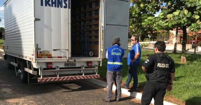 Operação Grãos combate sonegação de ICMS está sendo realizada em Catalão e Corumbaíba