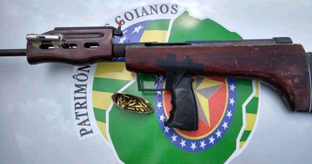 Homem é preso por porte ilegal de arma de fogo em Ipameri