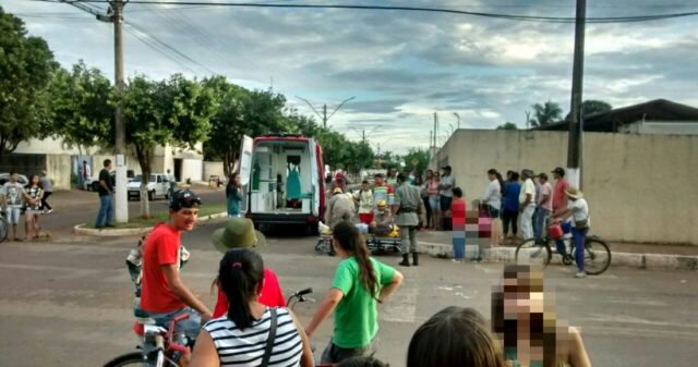 Jovem fica ferido em acidente de trânsito em Ouvidor
