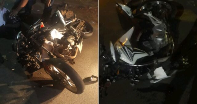 Grave acidente envolvendo duas motocicletas em Catalão