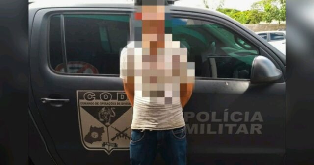 Foragido da Justiça por estupro é preso na GO 213 em Caldas Novas