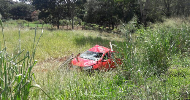 Motorista fica gravemente ferido após acidente na GO 330 próximo a Pires do Rio