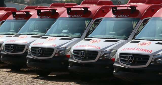 Governo Federal entrega mais 300 ambulâncias para renovar frota do SAMU