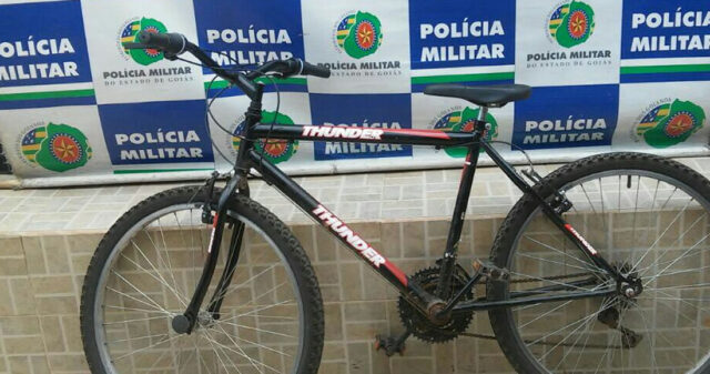 Menor é apreendido por furto de bicicleta em Catalão