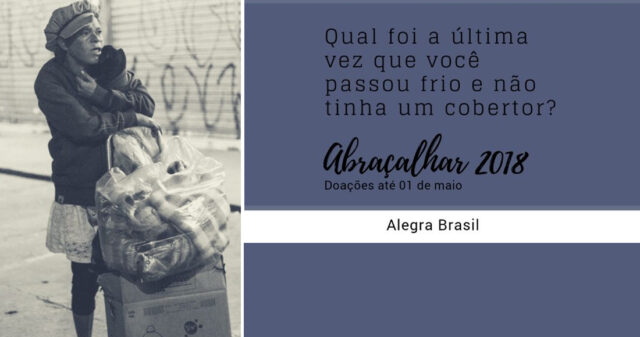 Projeto Alegra Brasil lança campanha do agasalho em Catalão