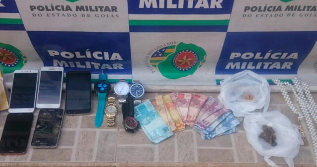 PM prende suspeito por tráfico de drogas e apreende veículos envolvidos em furtos e roubos em Catalão