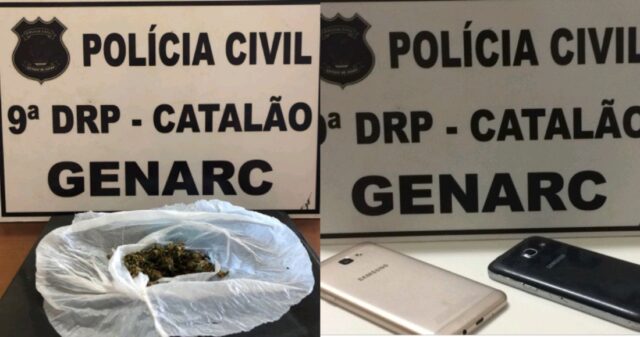 Polícia Civil através do Genarc/Catalão/9a DRP, efetivou cumprimento a dois mandados de busca e apreensão em Catalão.