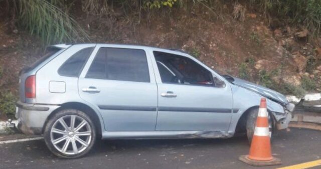 Acidente na GO 213 entre Ipameri e Caldas Novas deixa ferido