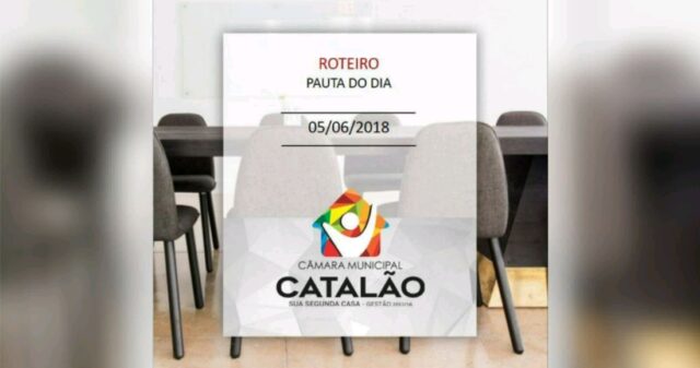 Roteiro da 21ª Sessão Ordinária de 2018 (05/06/2018)