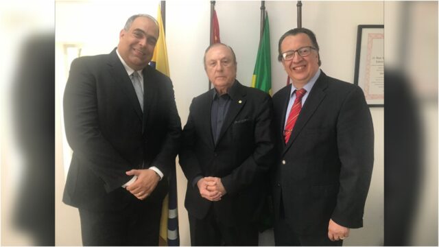 Eymael recebe comando goiano da DC e destaca apoio a Sampaio