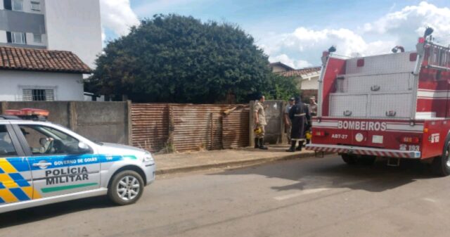 Princípio de incêndio em residência no Bairro Ipanema