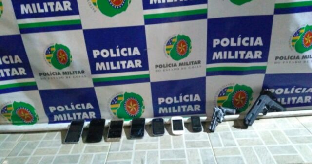 Polícia Militar realiza apreensão de quatro infratores da lei por ato Infracional de roubo