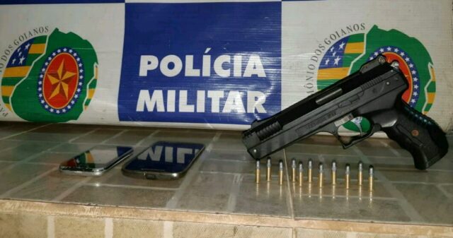 Polícia Militar realiza a prisão em flagrante de agressor da sociedade por porte ilegal de munições