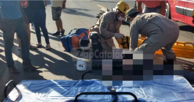 Mulher morre após envolver em acidente na GO-330 no perímetro urbano de Catalão