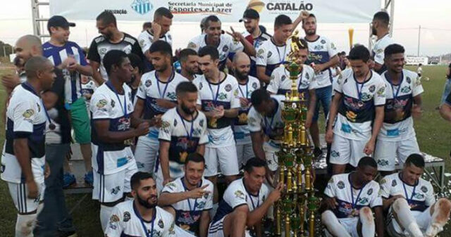 Cia do Espeto é campeã do Campeonato Amador de Futebol da 1ª Divisão em Catalão