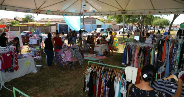 Evento inédito leva entretenimento para moradores e incentiva o empreendedorismo às mulheres do bairro Pontal Norte