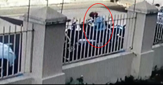 Câmera de segurança flagra furto de moto na avenida 20 de Agosto, no Centro