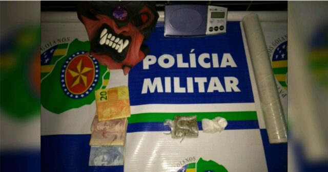 Polícia Militar realiza a prisão de suspeito de tráfico de drogas