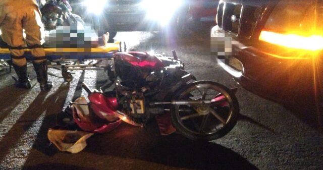 Motociclista fica ferido em acidente de trânsito na Vila Chaud