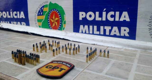 Polícia Militar realiza prisão em flagrante por posse de munições na cidade Ouvidor