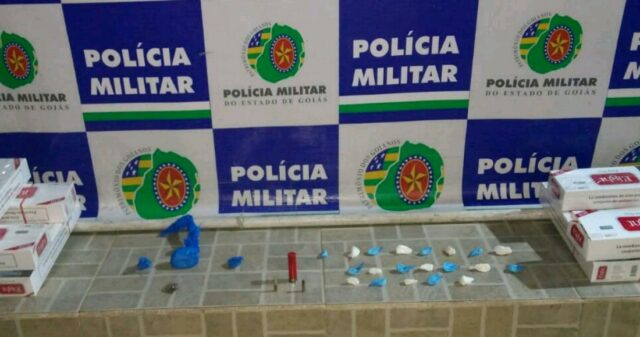 Polícia Militar realiza a prisão de autores de tráfico de entorpecentes e posse Ilegal de munições