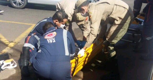 Acidente de trânsito deixa uma mulher ferida em Catalão
