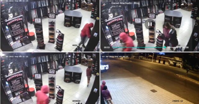 Empresário divulga nas redes sociais vídeo de furto ocorrido em sua loja