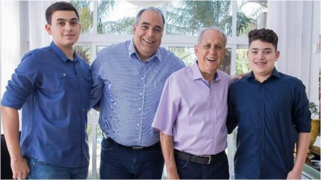 Em rede sociais, Luiz Sampaio homenageá seu Pai em nome de todos Pais