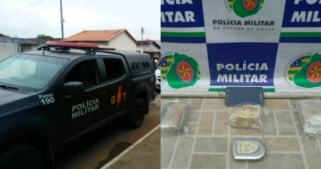 Polícia Militar desbarata boca de fumo e realiza a prisão de traficante de drogas